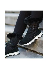 Damskie buty zimowe Kilpi Frozen WP High. Kolor: czarny. Materiał: nylon. Sezon: zima. Styl: sportowy #1