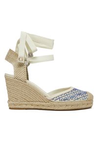 Espadryle Guess. Kolor: beżowy