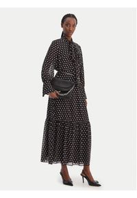 MICHAEL Michael Kors Sukienka koszulowa MR68394K9J Czarny A-Line Fit. Kolor: czarny. Materiał: syntetyk. Typ sukienki: koszulowe #3