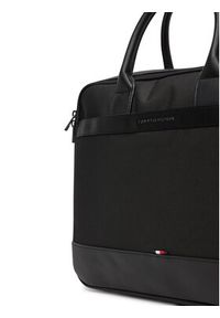 TOMMY HILFIGER - Tommy Hilfiger Torba na laptopa Th Nylon Travel Computer Bag AM0AM13470 Czarny. Kolor: czarny. Materiał: materiał #5