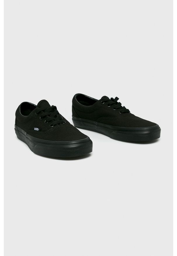 Vans - Tenisówki Era. Nosek buta: okrągły. Zapięcie: sznurówki. Kolor: czarny. Materiał: guma. Szerokość cholewki: normalna