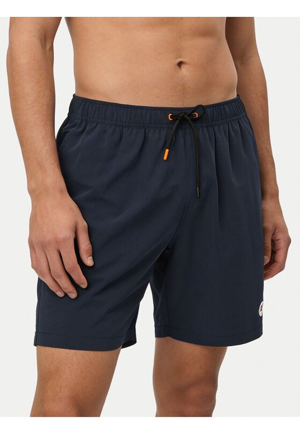 Save The Duck Szorty kąpielowe DW2238M RIPO22 Granatowy Regular Fit. Kolor: niebieski. Materiał: syntetyk