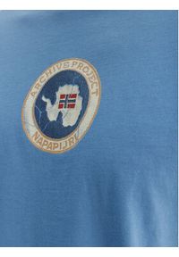Napapijri T-Shirt S-Phos NP0A4G5A Niebieski Relaxed Fit. Kolor: niebieski. Materiał: bawełna #2