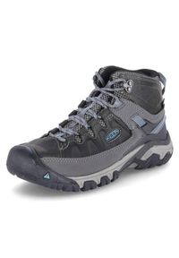 keen - Buty trekkingowe damskie Keen Targhee Iii Mid WP. Zapięcie: sznurówki. Kolor: niebieski. Materiał: materiał, skóra. Szerokość cholewki: normalna