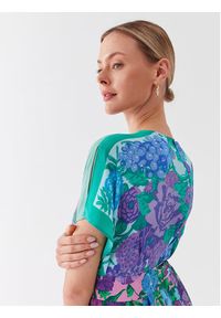Weekend Max Mara Sukienka koktajlowa 2352210431 Kolorowy Regular Fit. Materiał: jedwab. Wzór: kolorowy. Styl: wizytowy #2