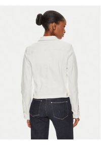 Morgan Kurtka jeansowa 221-VPOM1 Biały Slim Fit. Kolor: biały. Materiał: bawełna #3