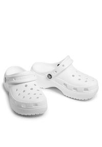 Crocs Klapki Classic Platform Clog W 206750 Biały. Kolor: biały. Obcas: na platformie