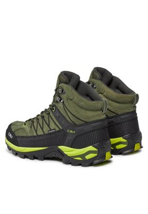 CMP Trekkingi Rigel Mid Trekking Shoes Wp 3Q12947 Khaki. Kolor: brązowy. Materiał: skóra, zamsz. Sport: turystyka piesza