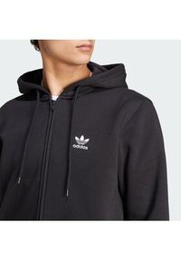 Adidas - adidas Bluza Trefoil Essentials IW5791 Czarny Regular Fit. Kolor: czarny. Materiał: bawełna #5