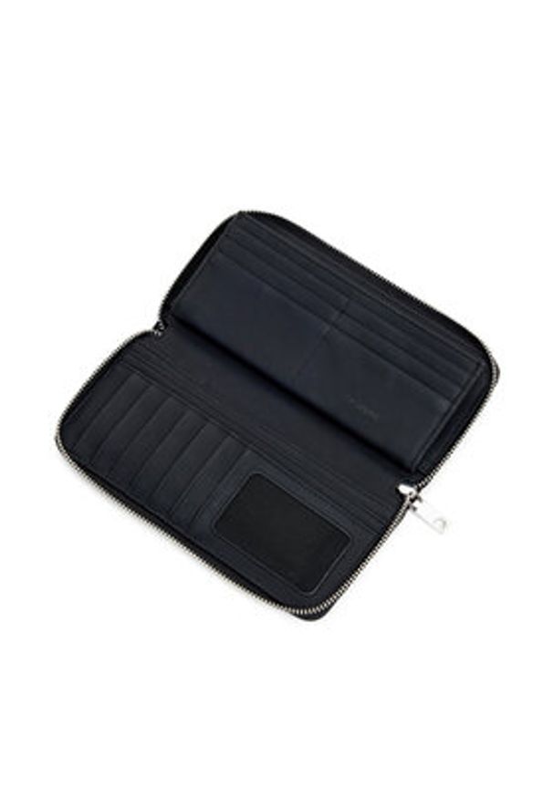 Desigual Portfel 25SAYP03 Czarny. Kolor: czarny. Materiał: skóra