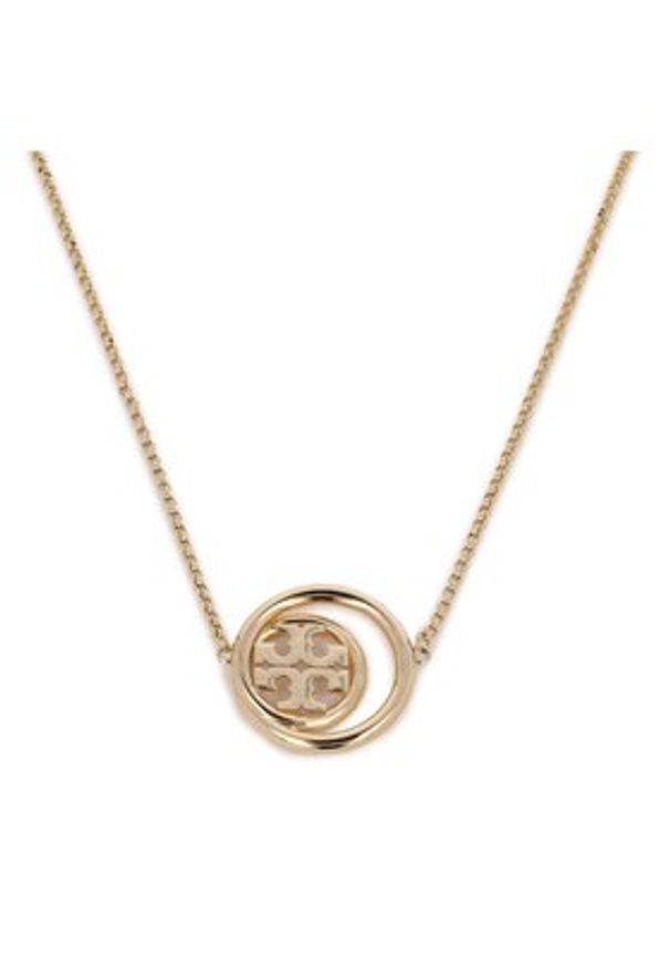 Tory Burch Naszyjnik 159312 Złoty. Materiał: metalowe. Kolor: złoty