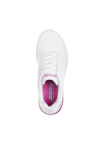skechers - Damskie BOBS VISION AIR Sneakersy Biały. Kolor: biały. Materiał: kauczuk, syntetyk, poliester, materiał