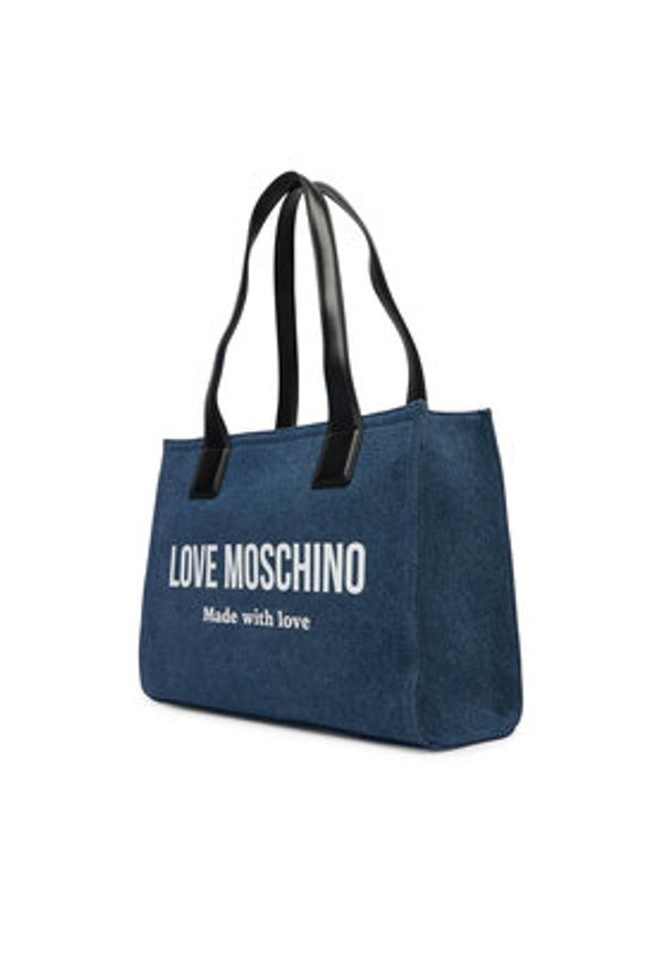Love Moschino - LOVE MOSCHINO Torebka JC4056PP1OLG170A Niebieski. Kolor: niebieski