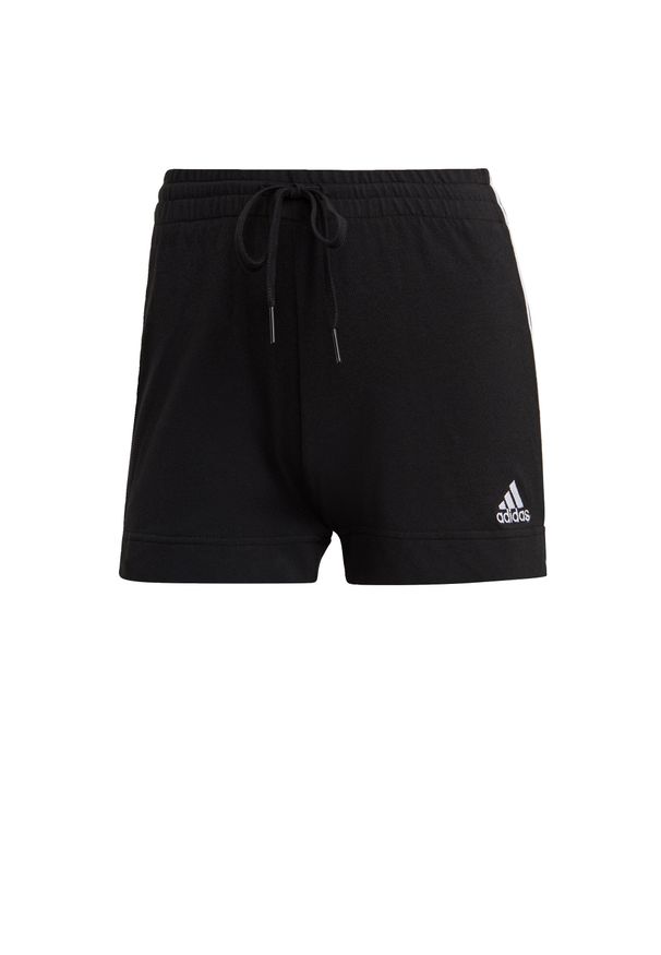 Adidas - Szorty Essentials Slim 3-Stripes. Kolor: czarny, biały, wielokolorowy