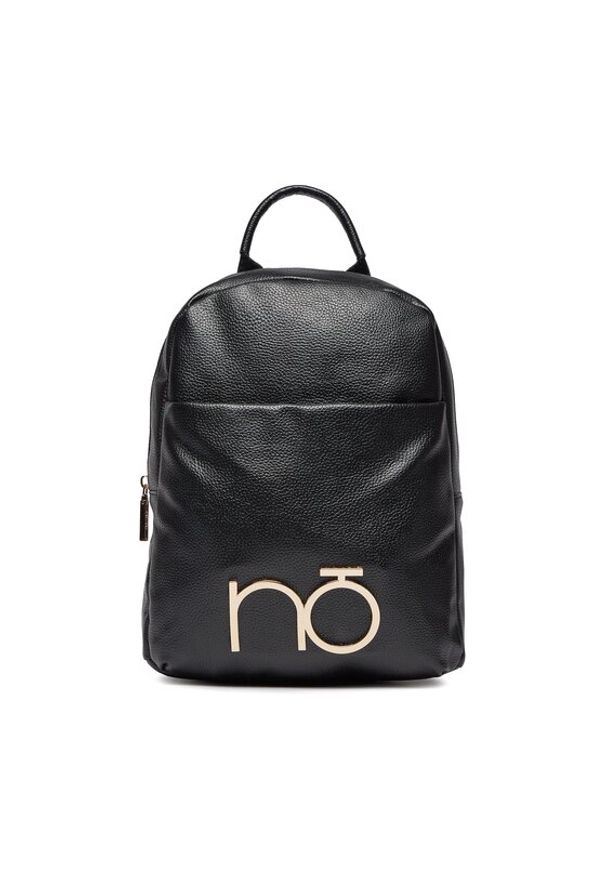 Nobo Plecak NBAG-R3082-C020 Czarny. Kolor: czarny. Materiał: skóra
