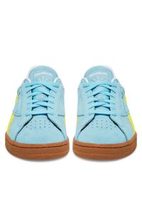 Reebok Sneakersy CLUB C GROUNDS UK 100221373 Niebieski. Kolor: niebieski. Materiał: skóra, zamsz. Model: Reebok Club #3