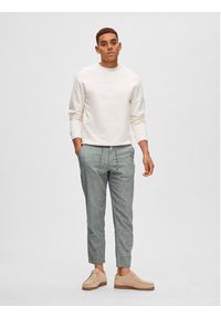 Selected Homme Chinosy 16087636 Szary Slim Tapered Fit. Kolor: szary #5