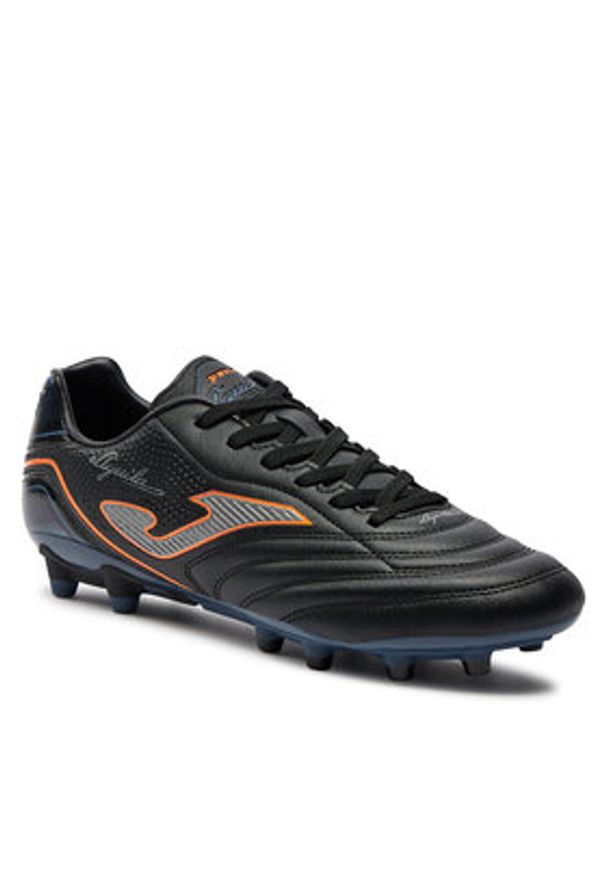 Joma Buty do piłki nożnej Aguila 24 AGUS2401FG Czarny. Kolor: czarny. Materiał: skóra