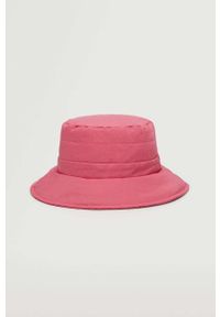 mango - Mango kapelusz Nube kolor różowy. Kolor: różowy