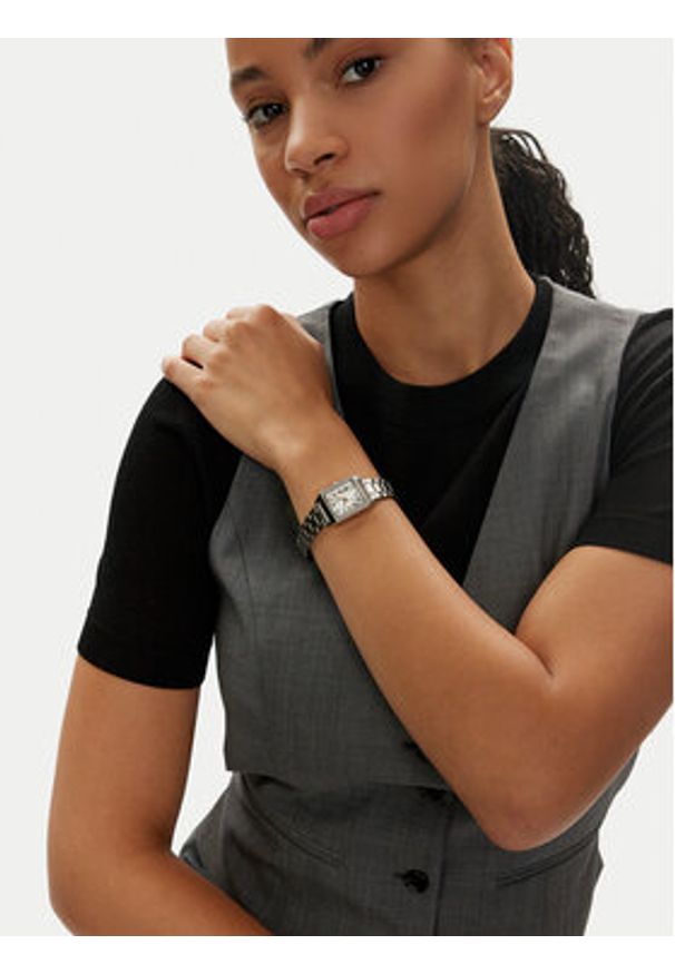 Casio Zegarek LTP-B150D-7BEF Srebrny. Kolor: srebrny