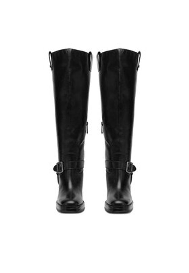 G-Star RAW - G-Star Raw Kozaki EO-AYSEGUL-121790 Czarny. Kolor: czarny. Materiał: skóra