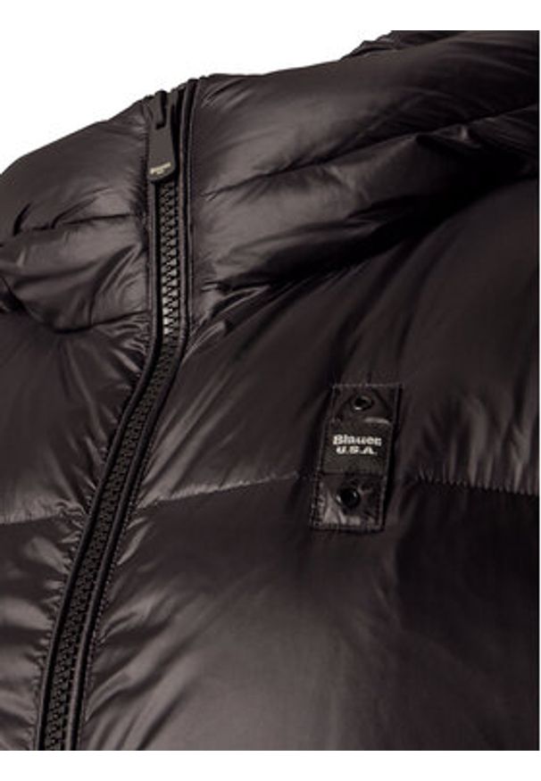Blauer Kurtka puchowa 25WBLDK03161 Czarny Regular Fit. Kolor: czarny. Materiał: syntetyk. Sezon: zima