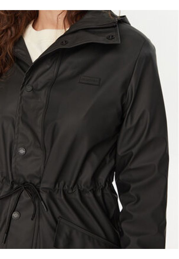 Hunter Kurtka przeciwdeszczowa Alise HARW0050242 Czarny Regular Fit. Kolor: czarny. Materiał: syntetyk