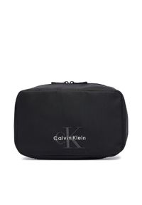 Calvin Klein Kosmetyczka Bold Washbafg LV04D1301G Czarny. Kolor: czarny. Materiał: materiał #1