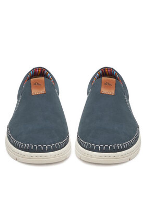 Quiksilver Półbuty STONE2-21 MB Granatowy. Kolor: niebieski. Materiał: nubuk, skóra