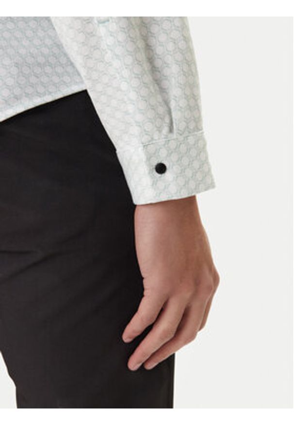 BOSS Koszula Excurse 50554481 Zielony Regular Fit. Kolor: zielony. Materiał: bawełna