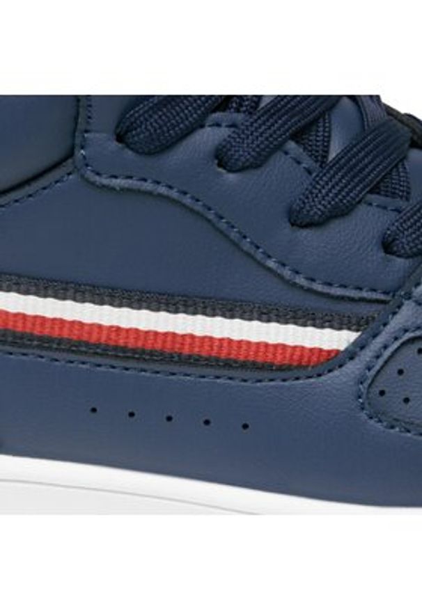 TOMMY HILFIGER - Tommy Hilfiger Sneakersy T3X9-33113-1355 M Niebieski. Kolor: niebieski. Materiał: skóra