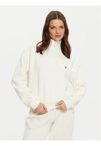 Guess Bluza V5RQ10 KCAY2 Écru Regular Fit. Materiał: syntetyk #1