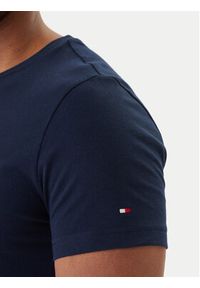 TOMMY HILFIGER - Tommy Hilfiger T-Shirt Logo MW0MW11797 Granatowy Regular Fit. Kolor: niebieski. Materiał: bawełna #3
