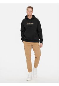 Calvin Klein Bluza K10K111815 Czarny Regular Fit. Kolor: czarny. Materiał: bawełna #2