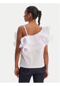 Fracomina Bluzka FR26ST2004W697F9 Biały Regular Fit. Kolor: biały. Materiał: syntetyk #4