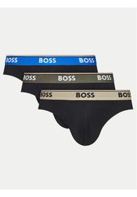 BOSS - Boss Komplet 3 par bokserek 50517826 Czarny. Kolor: czarny. Materiał: bawełna #1