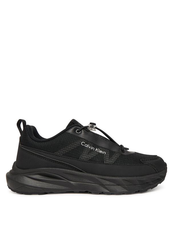 Sneakersy Calvin Klein. Kolor: czarny