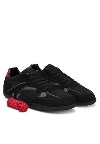Hugo - HUGO Sneakersy Keeston 50557860 Czarny. Kolor: czarny. Materiał: skóra #5