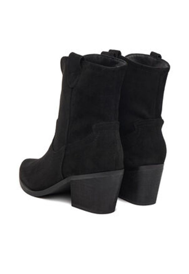 DeeZee Kowbojki MZS-1016 Czarny. Kolor: czarny. Materiał: materiał