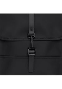 Rains Plecak Backpack Micro W3 13010 Czarny. Kolor: czarny. Materiał: materiał #2
