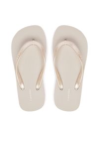 Japonki Calvin Klein. Kolor: srebrny #1