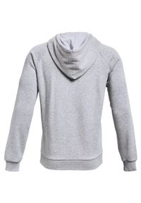 Bluza sportowa męska Under Armour Rival Fleece FZ Hoodie. Kolor: szary. Styl: sportowy