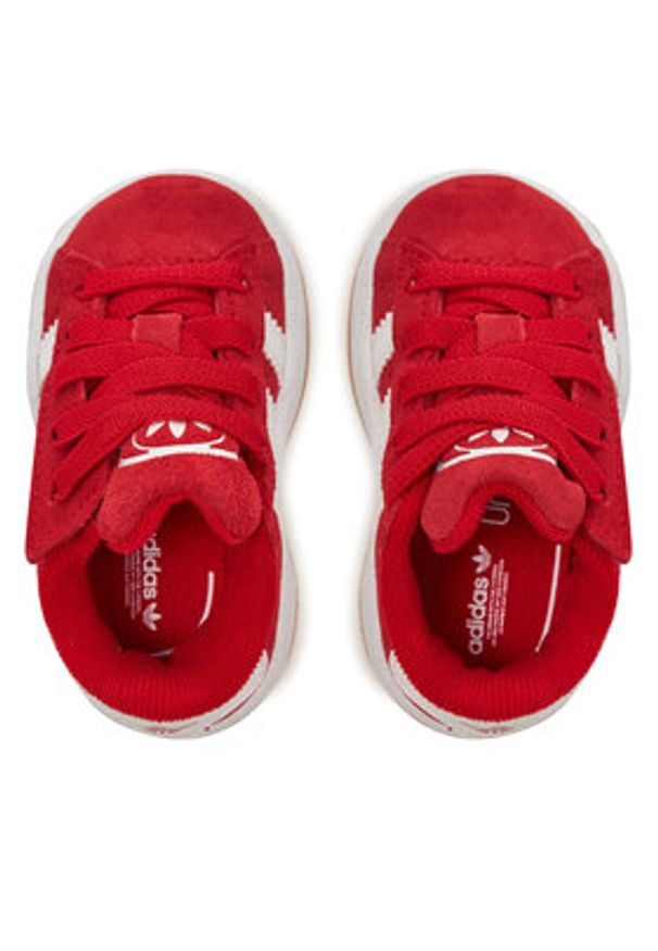 Adidas - adidas Sneakersy Campus 00s Cf El I JI4336 Czerwony. Kolor: czerwony. Materiał: zamsz, skóra. Model: Adidas Campus