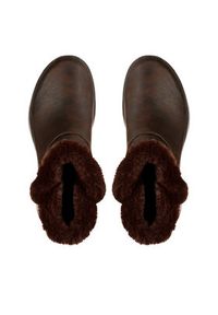 skechers - Skechers Botki On-The-Go Joy Endeavor 144013/CHOC Brązowy. Kolor: brązowy. Materiał: materiał #4