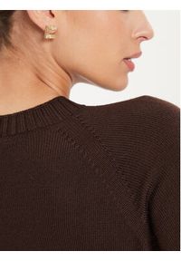 Max Mara Leisure Sukienka dzianinowa Scrivia 24263260 Brązowy Regular Fit. Kolor: brązowy. Materiał: wełna #5