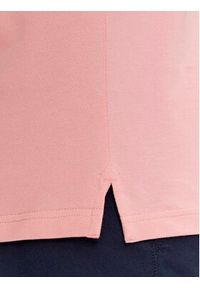 Tommy Jeans Polo DM0DM18312 Różowy Slim Fit. Typ kołnierza: polo. Kolor: różowy. Materiał: bawełna #5