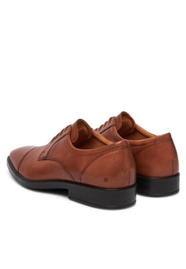 ecco - ECCO Półbuty Metrople Milan M 52336401644 Brązowy. Kolor: brązowy. Materiał: skóra