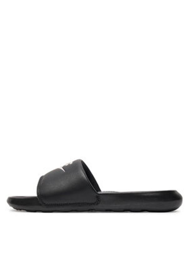 Nike Klapki Victori One Slide CN9677 002 Czarny. Kolor: czarny. Materiał: skóra