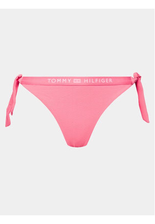 TOMMY HILFIGER - Tommy Hilfiger Dół od bikini UW0UW05260 Różowy. Kolor: różowy. Materiał: syntetyk