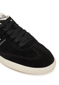 Love Moschino - LOVE MOSCHINO Sneakersy JA15272G1PIG0000 Czarny. Kolor: czarny. Materiał: skóra, zamsz #2